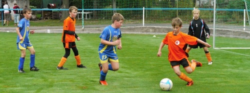 starší přípravka FK Jaroměř - Nové Město nad Metují 5.9.2015 foto Václav Mlejnek
